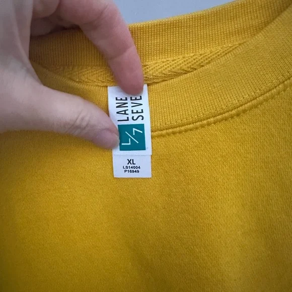 Yellow Sweatshirt with Cherry and Cheetah Design - Picture 4 of 4